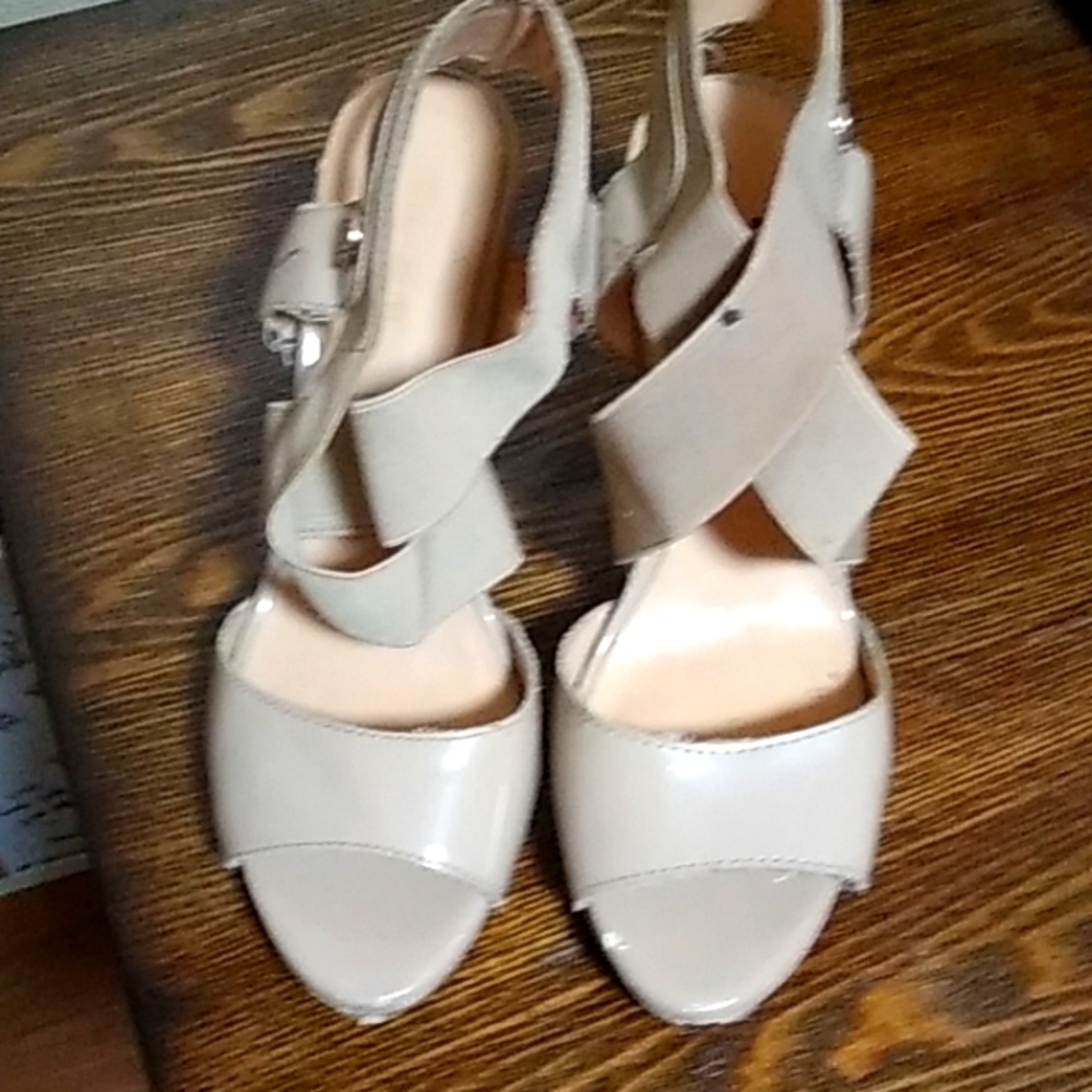 Carmel color high heels